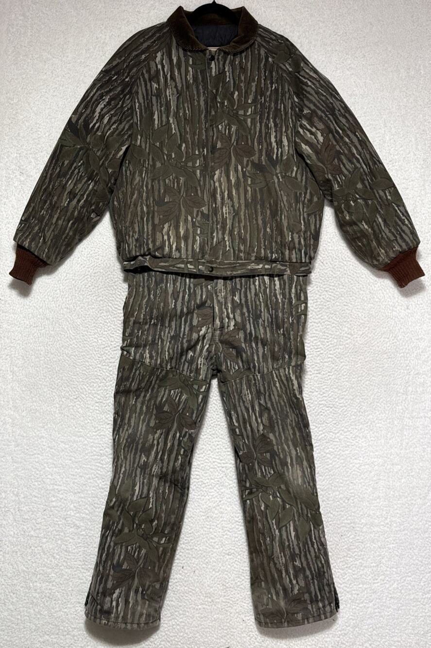 VTG Walls Blizzard Proof Insulated Jacket And Bibs Realtree Camo Mens L/Reg.